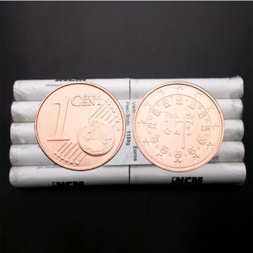 Portugal 1 cent 100% Real Original Coin Uncirculated Unc Collect Coins