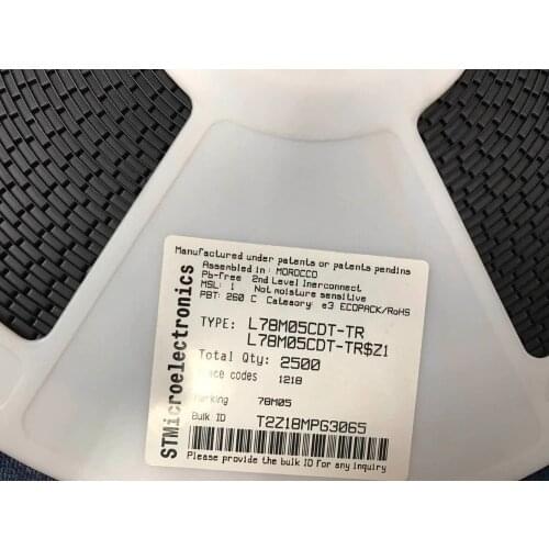 100pcs L78M05CDT TO252 L78M05 TO-252 78M05 VOLTAGE REGULATORS Switching Power Supply