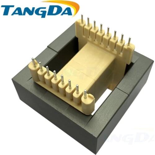 Tangda EE65B core EE Bobbin magnetic core + skeleton soft magnetism ferrites magnetic core 8+8pin 16P SMPS RF Transformers AG