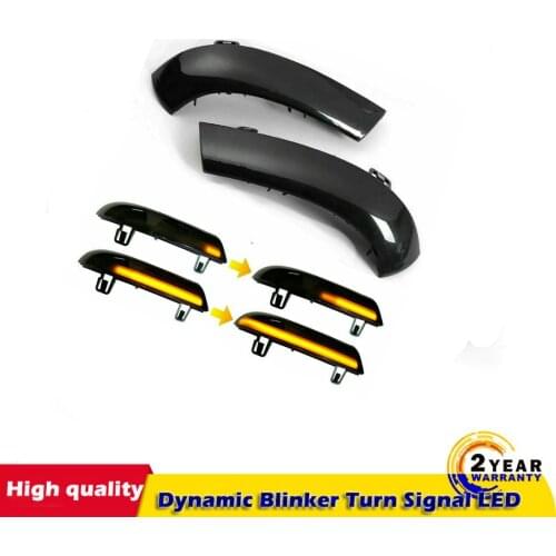 For VW GOLF 5 GTI V MK5 Jetta Passat B5.5 B6 Sharan Superb EOS Dynamic LED Turn Signal Light Side Wing Mirror Indicator