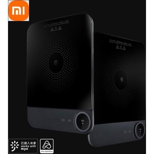 Xiaomi Mijia Ultra-thin Induction Cooker 2100W High Power 100W Low Power Heat Continuous OLED Knob 99 gears Adjustable Heating