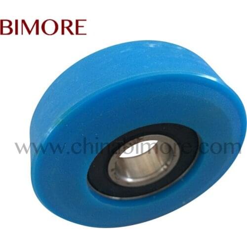 100PCS/PACK BIMORE Escalator Step Roller OD76mm Thickness 22mm Bearing 6204-2RS
