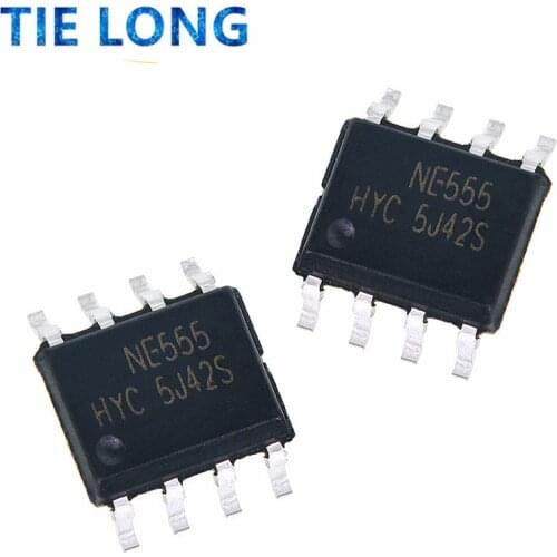 50PCS NE555DR SOP8 NE555 SOP NE555DT SOP-8 555DR SMD new and original IC