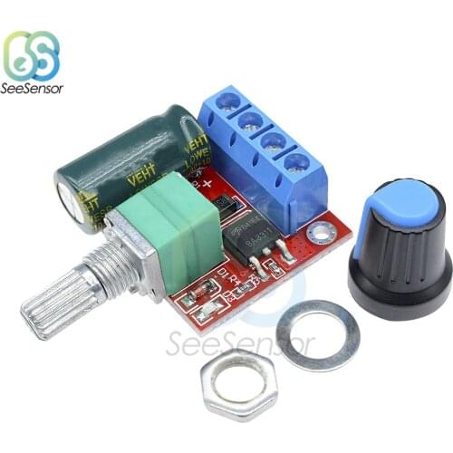 5A 90W PWM 12V DC Motor Speed Controller Module DC-DC 4.5V-35V Adjustable Speed Regulator Control Governor Switch 24V