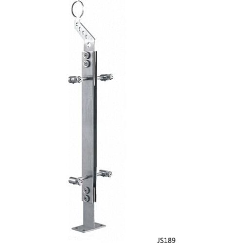 Freeshipping 950mm JS189 Column Customade Floor Mount Newel Handrail Armrest Post Pillar Pole for Staircase