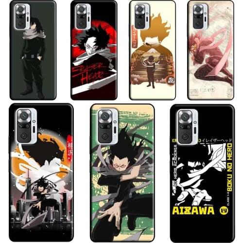 Eraser Head Aizawa My Hero Academia For Xiaomi Redmi Note 8 9 Pro Note 10 Pro 8T 9S Case Cover For Redmi 9T 9A 9C 7A 8A K40