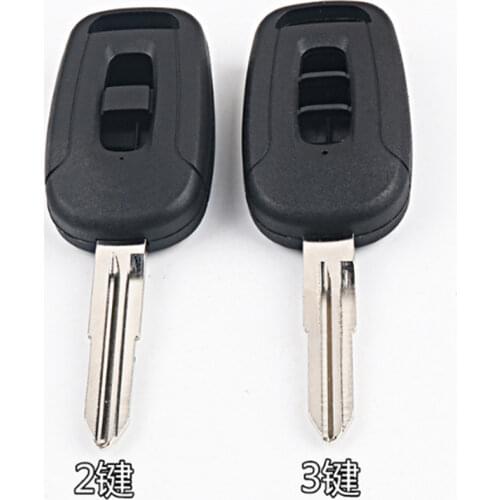 DAKATU Blank Remote Key Shell Case Keyless Uncut Blade Fob Fit For Chevrolet Captiva 2/3 Buttons Replacement Remote Shell