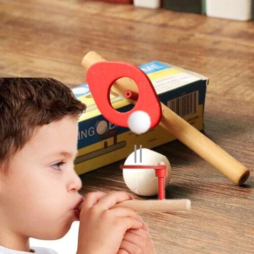 Children Toys Balance Blowing Ball Fun Gadgets Classic Bernoulli Theorem Principle Gadgets Family Foam Ball Floating Game