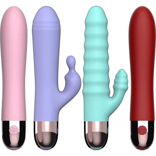 Double Motor Massage Vibrator Clitoris Vaginal G-spot Stimulation Female Masturbation Sex Toys For Couples Dildo