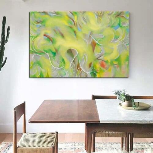 Famous Painter Georgia o'Keeffe Abstract Canvas Painting Prints Living Room Home Decoration Modern Wall Art Oil Painting Posters