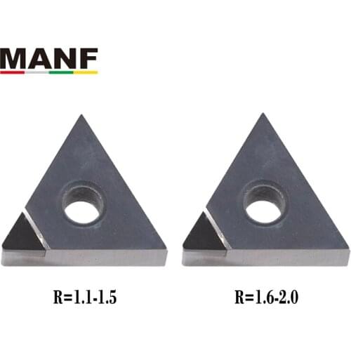 MANF PCD Insert TNMG160404 Good Finish PCD Aluminium Diamond Insert Turning Tools Lathe For MTJNR MTJNL MTENN MTFNR Toolholder