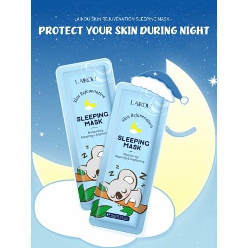 Sleeping Mask Moisturizing Nourishing Skin Texture Transparent Overnight Mask Soothing And Brightening Skin Care Cleansing Mask