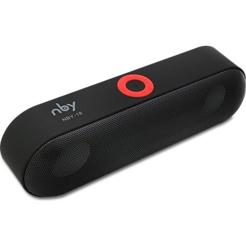 NBY-18 Portable Speaker Wireless Bluetooth Column 3D Stereo Speakers Music Center With AUX USB TF Card For Computer Mobile phone