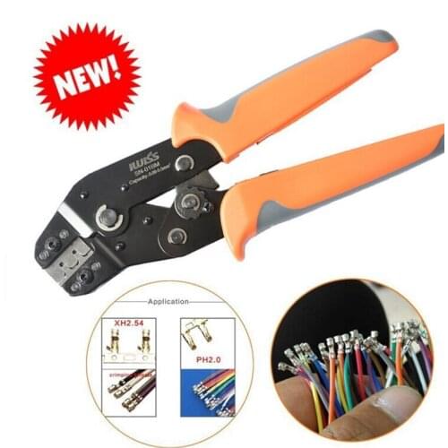SN-01BM PH2.0 XH2.54 DuPont SM Plug Terminal Crimping Tool Crimping Pliers For D-SUB Terminals Sq.mm 0.08-0.5 AWG28-20