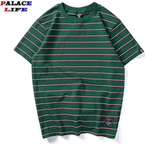 Palace life Mens Striped T-shirts