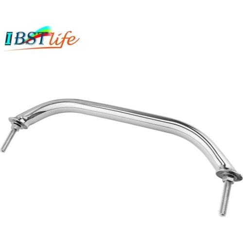 Marine Grade SS 316 Grab Handle Door Handrail Grip Rail Grab Bar Handle with bolt Boat Hatch Yacht Marine Bathroom Hardware