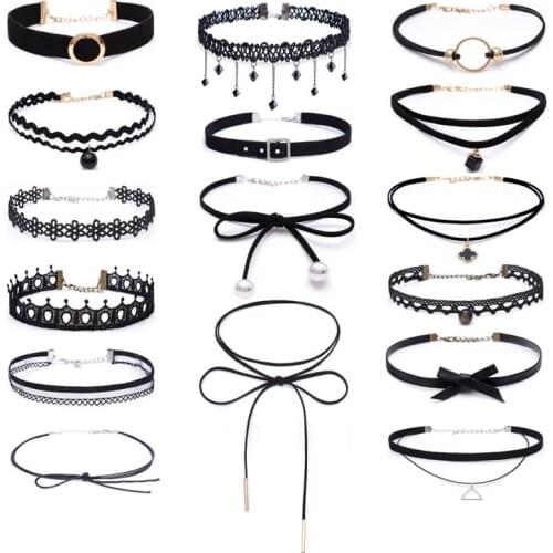 Готические чокеры QyMie China At AliExpress