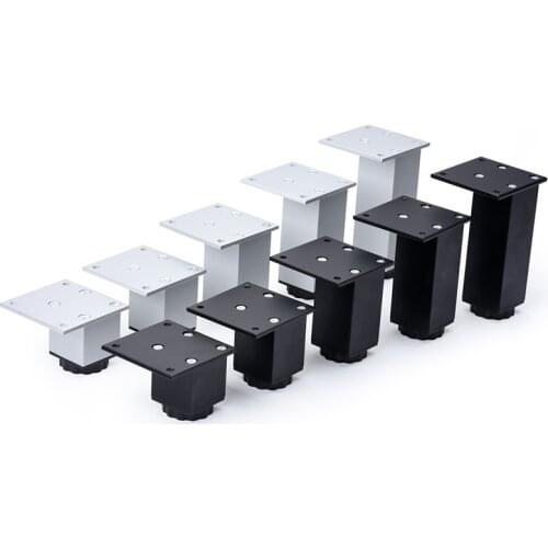 4PCS Adjustable Metal Sofa Chair Furniture Legs, for Sofa Cupboard Wardrobe TV Stands Furniture Accessories