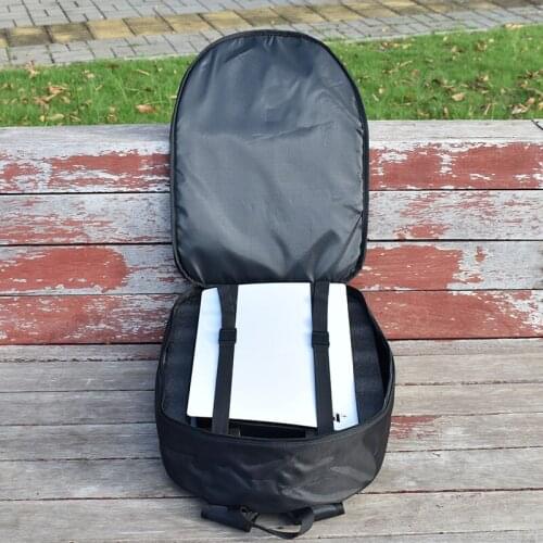 FIEHOR Backpack Travel Bag for Sony PS5 Game Console and Accessories ,PS5 Carrying Case Bag