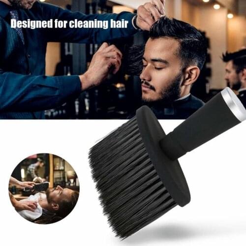 Neck Face Duster Hairdressing Brush Soft Salon Barber Hair Beard Sweeping Hairbrush Hair Cutting Cleaning Brush Styling Tool