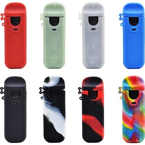 Silicone Case Protective Cover Shield Wrap Sleeve Skin with free lanyard For smok nord 4