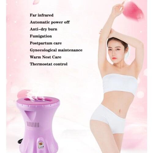 Herbal Steam Spa Seat Bath Steamer Massager For Vaginal Care and Post-Partum Care Relieve and Relieve Inflammation and Swelling