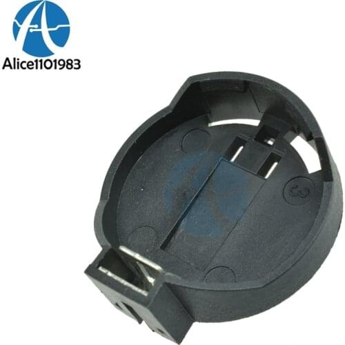 10Pcs lot CR2025 CR2032 3V Button Coin Cell Battery Socket Holder Box Case GM