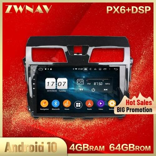 2 din Android 10.0 screen Car Multimedia player For Nissan Tenna 2013-2015 BT video audio stereo GPS navi head unit auto stereo