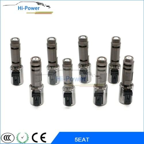 8PCS 5EAT Transmission Solenoid Kit 5-Speed Refurbished For Subaru For Tribeca/Legacy/Outback 2008-2014 3.6L