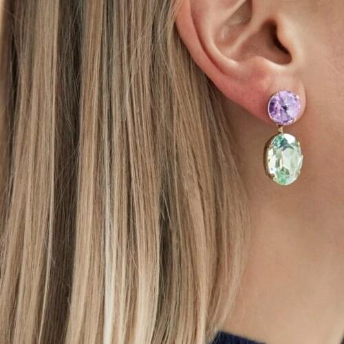 Andralyn Earrings With Stones