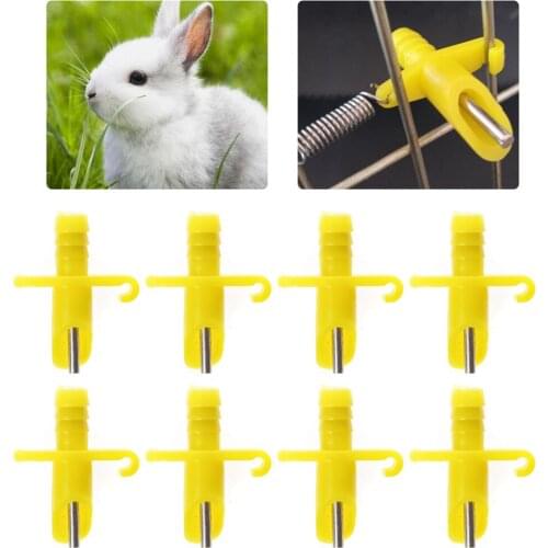Behogar 20PCS Automatic Nipple Water Drinker Feeder for Rabbit Bunny Rat Ferrets Chinchilla Rodent Animals