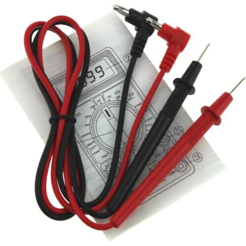 Mini Digital LCD Multimeter with Buzzer Voltage Ampere Meter Test Probe DC AC New
