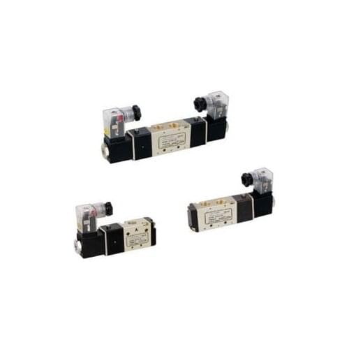G1/8" 5/3 4V130P-06 Solenoid Valve,(double head,three position,press type)