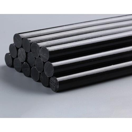 10pcs/7mm*250mm lot Free shipping Hot melt Glue Sticks Adhesive Black/for Elect GLUE GUE