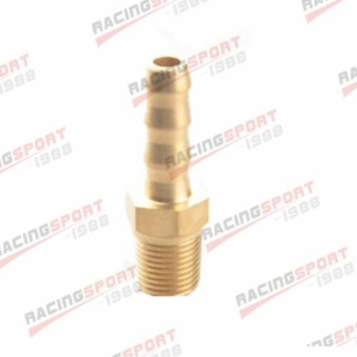 6mm Male Brass Hose Barbs Barb To 1/8" NPT Pipe Male Thread