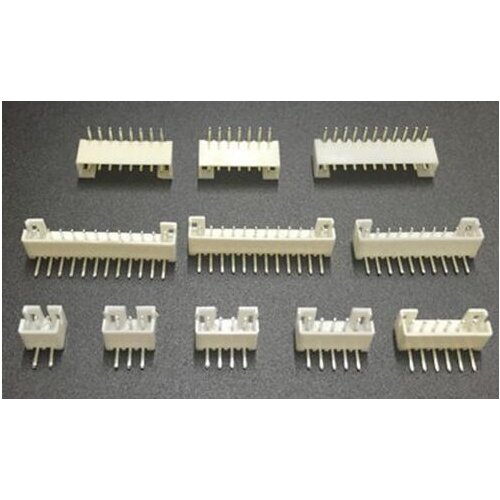 PH2.0 2/3/4/5/6/7/8/9/10/11/12 Pin 2.0mm Pitch Right Angle Male Pin Header Connector Pin Connectors Adaptor Resistor