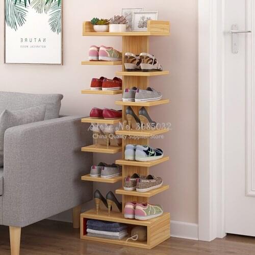 6/7 layer Dust-proof shoe rack simple household economy space-saving multi-storey dormitory door Shoe cabinet small shoe rack