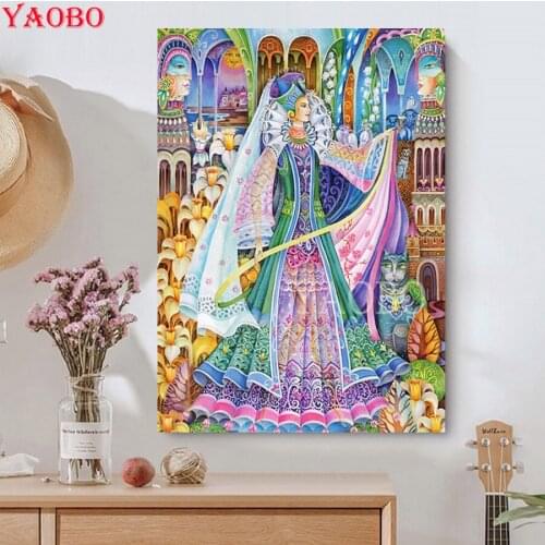 Full Square diamond painting Queen of egypt cross stitch 3d,diamond embroidery Cartoon,Diamond mosaic Art and crafts