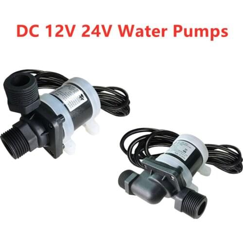 DC 12V 24V Solar Brushless Motor Water Circulation Water Pump Submersibles Water Pumps Water Heater Booster Water Pump