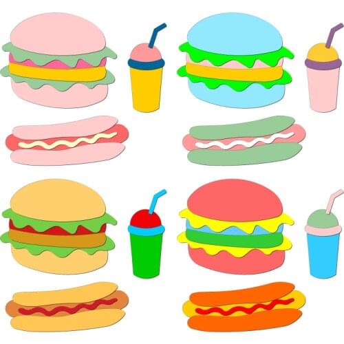 New bread Wooden Die Scrapbooking C2851 Cutting Dies Multiple Sizes Compatible With Most Die Cutting Machines