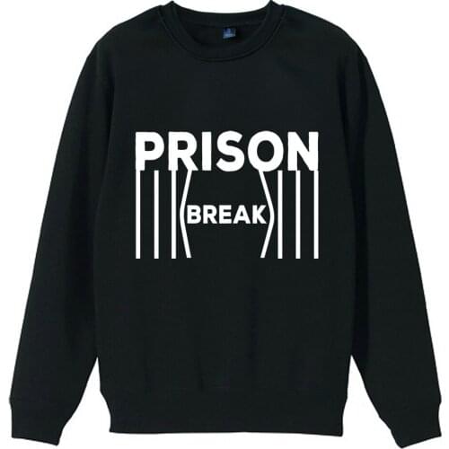 Prison Break Bar Girl Woman Women Crew Neck Sweatshirt Couple Clothes Teenager Pullover Fleece ZIIART