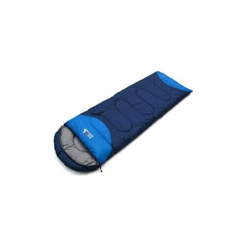 Outdoor sleeping bag adult 100% thickening cotton sleeping bag ultra-light envelope style double