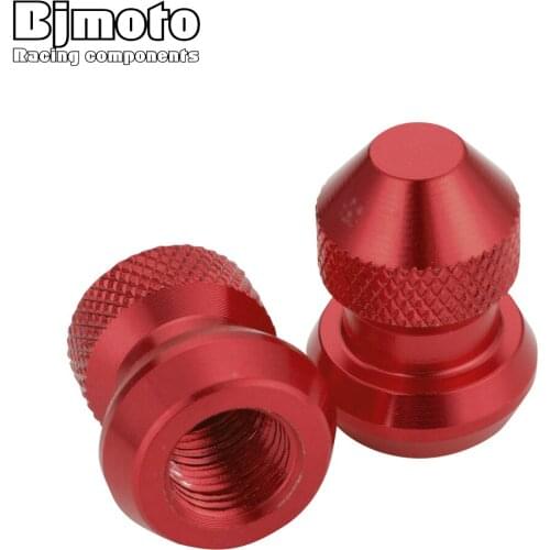 Universal Car Motorcycle Tubeless Wheel Tyre Valve Stems Caps Anti-Dust Tire Air Valve Stem Covers For Kawasaki Suzuki