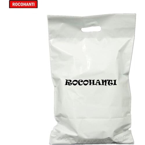 200X Custom LOGO Printing Poly Mailers Plastic Shipping Mailing Bag Envelope Shopping Bag Courier Bag With Handle for Carry