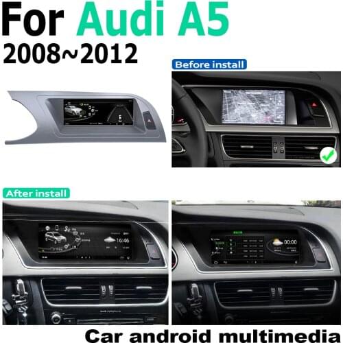 Car Android original style For Audi A5 8T 8F 2008~2012 MMI GPS Navigation radio stereo multimedia player DSP HD touch screen