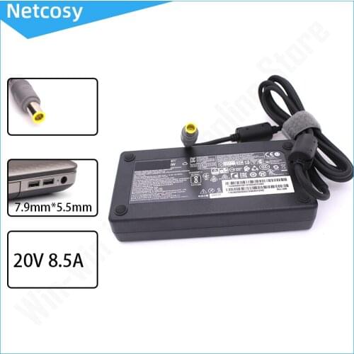20V 8.5A 170W 7.9*5.5mm Laptop AC Adapter Power Charger For Lenovo ThinkPad W520 W530 T520 45N0111 45N0112 45N0113 45N0115