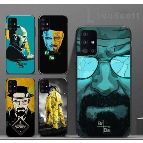 Heisenberg Breaking Bad Phone Case For Samsung A40 A31 A50 A51 A71 A20E A20S S8 S9 S10 S20 Plus note 20 ultra