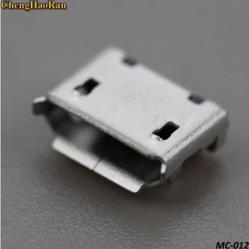 ChengHaoRan 15PCS Micro USB 5.9mm Socket 5 Pin MK5P SMD DIP Female Mobile phone charging socket Connector MINI USB