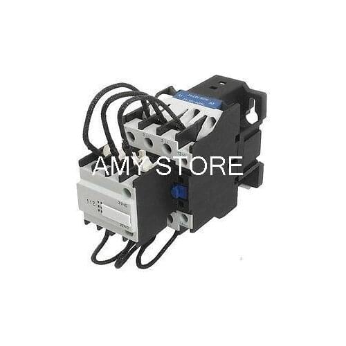 CJ19-43 Ui 500V 24V Coil 43A Pole 1NO Changeover Capacitor AC Contactor