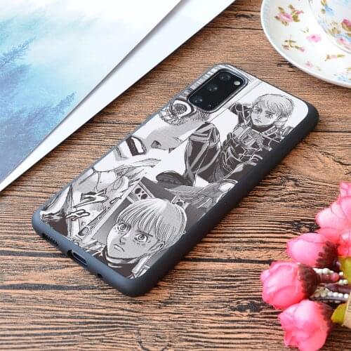 For Samsung Galaxy Armin Arlert Attack on Titan Print Soft Matt Apple Case Print Soft Matt Phone Case